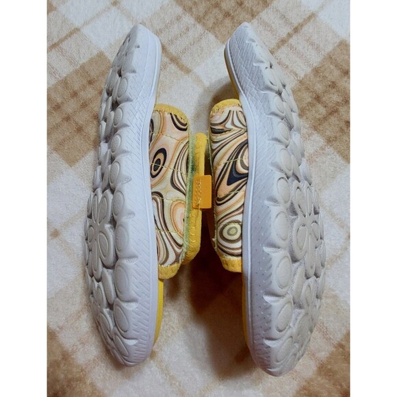 Vevo Active Mango Sandals Women's Slide size 9W,yellow, Comfort - Picture 10 of 11